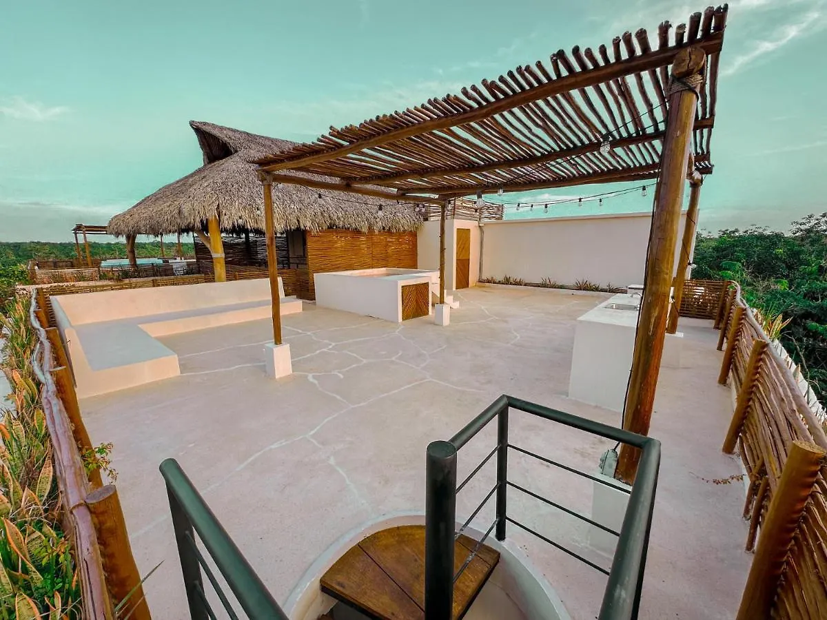 Penthouse Con Jacuzzi Privado, Cenotes, Piscinas, Gym Y Mas Lägenhet Tulum